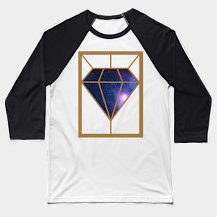 Galactic Diamond Copy Baseball T-Shirt